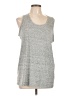 Athleta Gray Sleeveless T-Shirt Size L - photo 1