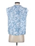 Maison d' Amelie 100% Polyester Blue Sleeveless Blouse Size XS - photo 2