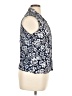 DressBarn 100% Rayon Blue Sleeveless Button-Down Shirt Size XL - photo 4