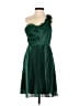 BCBGMAXAZRIA 100% Polyester Green Cocktail Dress Size 2 - photo 1