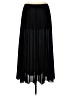 ASOS 100% Polyester Solid Black Formal Skirt Size 8 - photo 2