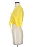 Unbranded 100% Polyester Yellow 3/4 Sleeve Blouse Size S - photo 5
