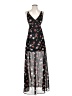 Like Mynded 100% Polyester Floral Black Cocktail Dress Size XS - photo 1