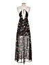 Like Mynded 100% Polyester Floral Black Cocktail Dress Size XS - photo 2