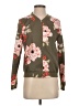A Dip of Darling 100% Polyester Floral Green Jacket Size XS - photo 1