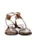 Coach Gold Black Sandals Size 7 1/2 - photo 2