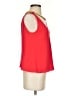 BCBGMAXAZRIA 100% Polyester Red Sleeveless Blouse Size S - photo 4