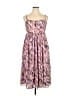 Torrid 100% Polyester Print Pink Casual Dress Size Med Plus (00) - photo 1