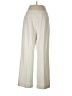 Larry Levine 100% Polyester Solid Ivory Casual Pants Size 12 - photo 2