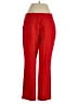dalia Solid Red Dress Pants Size 4 - photo 2