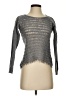 Unbranded 100% Cashmere Metallic Gray Cashmere Pullover Sweater Size S - photo 1