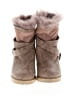 Ross & Snow 100% Leather Gray Tan Boots Size 10 - photo 2