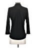 Absolutely Famous 100% Polyester Black 3/4 Sleeve Blouse Size S - photo 2