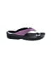 Aerothotic Purple Black Flip Flops Size 8 1/2 (estimated) - photo 1