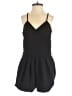 Fashion Magazine Solid Black Romper Size XXS (estimated) - photo 1