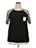 Torrid Black Short Sleeve T-Shirt Size 2X Plus (2) - photo 1