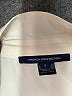 French Connection 100% Polyester Ivory Long Sleeve Polo Size L - photo 7