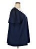 Shein Curve Blue Short Sleeve Blouse Size 20 Plus (4) - photo 4