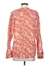 J.Crew 100% Ramie Orange Long Sleeve Blouse Size S - photo 2