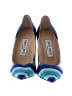 Jimmy Choo Color Block Blue Multicolor Pumps Size EU 36 1/2 - photo 2