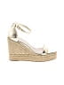 Stuart Weitzman Gold Wedges Size 6 1/2 (wide) - photo 1