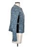 Elie Tahari Tweed Blue Jacket Size 2 - photo 4