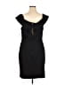 Alexia Admor Solid Black Cocktail Dress Size XL - photo 2