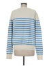 STAUD Stripes Blue Pullover Sweater Size M - photo 2