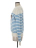 STAUD Stripes Blue Pullover Sweater Size M - photo 5