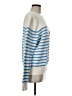 STAUD Stripes Blue Pullover Sweater Size M - photo 4