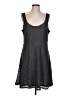 Apt. 9 Gray Casual Dress Size L - photo 1