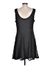 Apt. 9 Gray Casual Dress Size L - photo 2