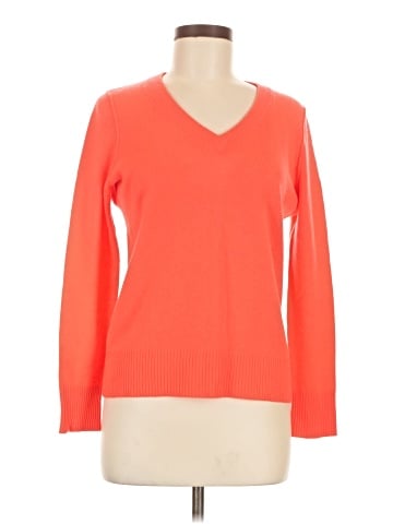 Aqua Cashmere Pullover Sweater (view 1)