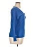 Unbranded Blue Long Sleeve Henley Size XL - photo 4