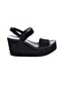 Pedro Garcia Black Wedges Size 9 1/2 (narrow) - photo 1