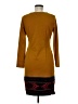 Spense Graphic Brown Casual Dress Size 8 (petite) - photo 2