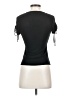BCBGMAXAZRIA Black Short Sleeve Top Size S (estimated) - photo 2