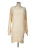Le Lis 100% Polyester Ivory Casual Dress Size L - photo 1