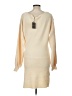 Le Lis 100% Polyester Ivory Casual Dress Size L - photo 2