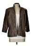 Alex Evenings 100% Polyester Brown Jacket Size L (estimated) - photo 1