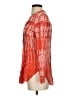 Maeve 100% Rayon Multi Color Red Long Sleeve Blouse Size 2 - photo 5
