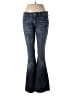 7 For All Mankind Hearts Blue Jeans Size 28 waist - photo 1