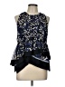 3.1 Phillip Lim Blue Sleeveless Blouse Size 10 - photo 1