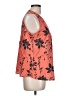 DAZY Floral Orange Sleeveless Blouse Size L - photo 4