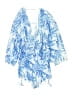 Unbranded Blue Swimsuit Cover Up Size S (estimated) - photo 1