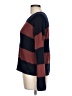 Hippie Rose 100% Acrylic Color Block Burgundy Pullover Sweater Size L - photo 5