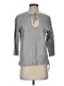 Assorted Brands Gray 3/4 Sleeve Blouse Size S - photo 1