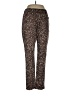 Boston Proper Animal Print Brown Jeggings Size 12 - photo 1