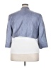 Adrianna Papell Metallic Blue Jacket Size 22W - photo 2