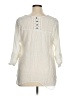 Jolt Ivory White 3/4 Sleeve Blouse Size XL - photo 2